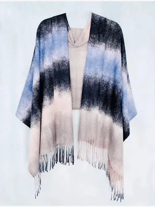 JC023501 Softer Than Cashmere Multicolored Ombre Scarf