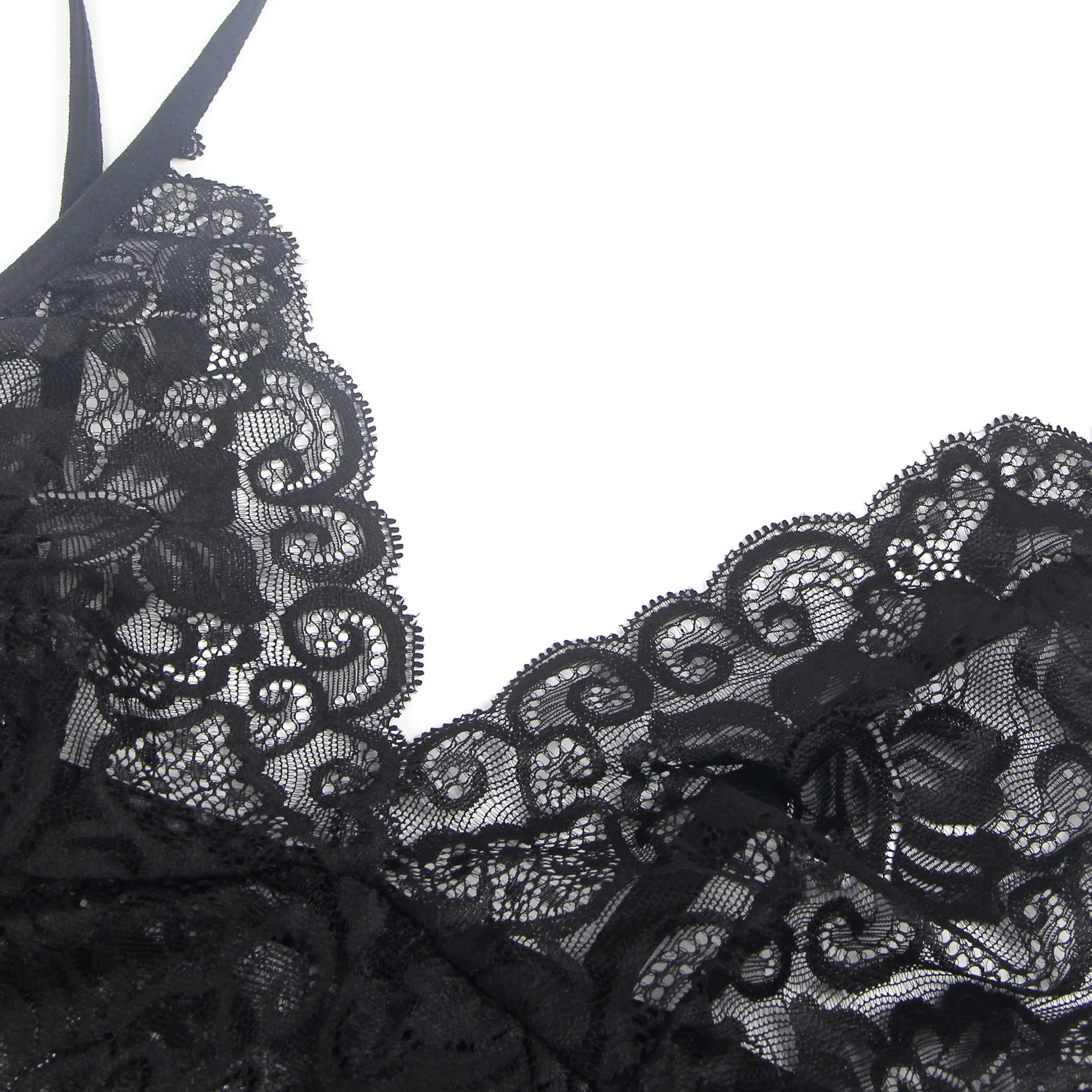 Leopard Print Mesh Lace Side Slit Sexy Lingerie & Chains