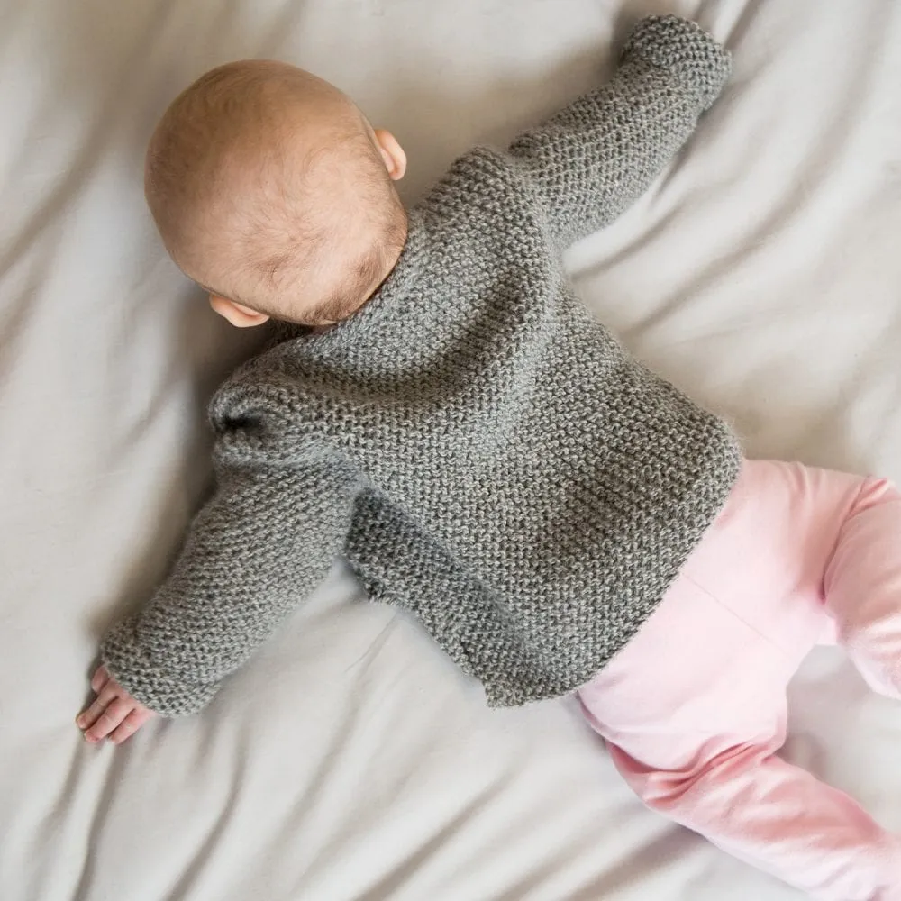 Lilly Cardigan Baby Knitting Kit
