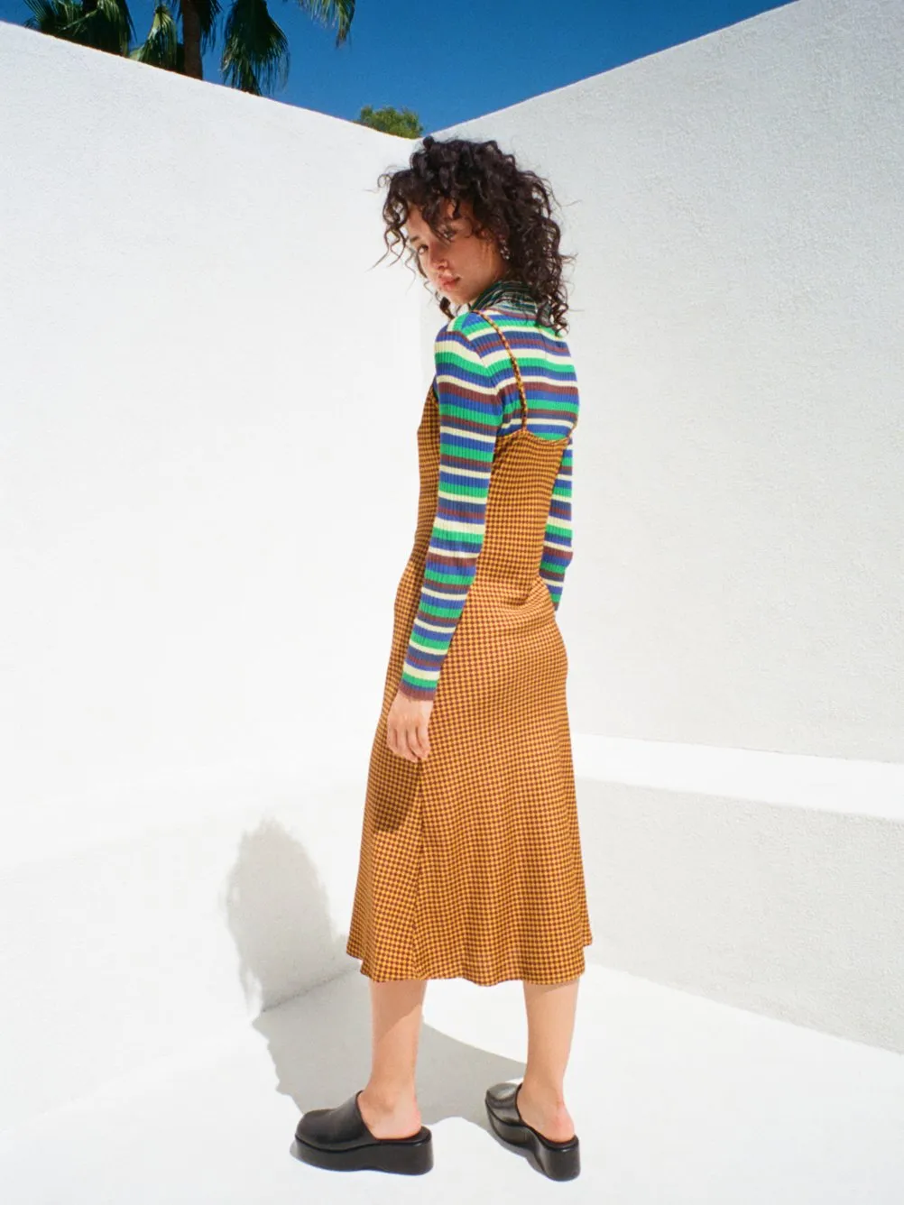 LISA SAYS GAH Slip Midi Dress