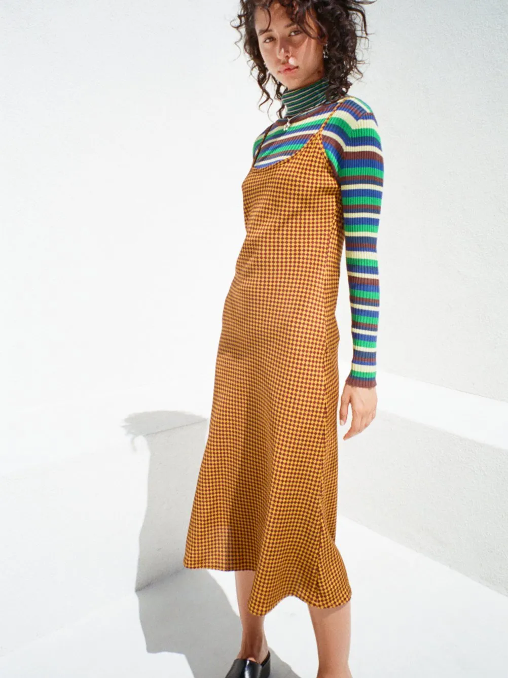 LISA SAYS GAH Slip Midi Dress