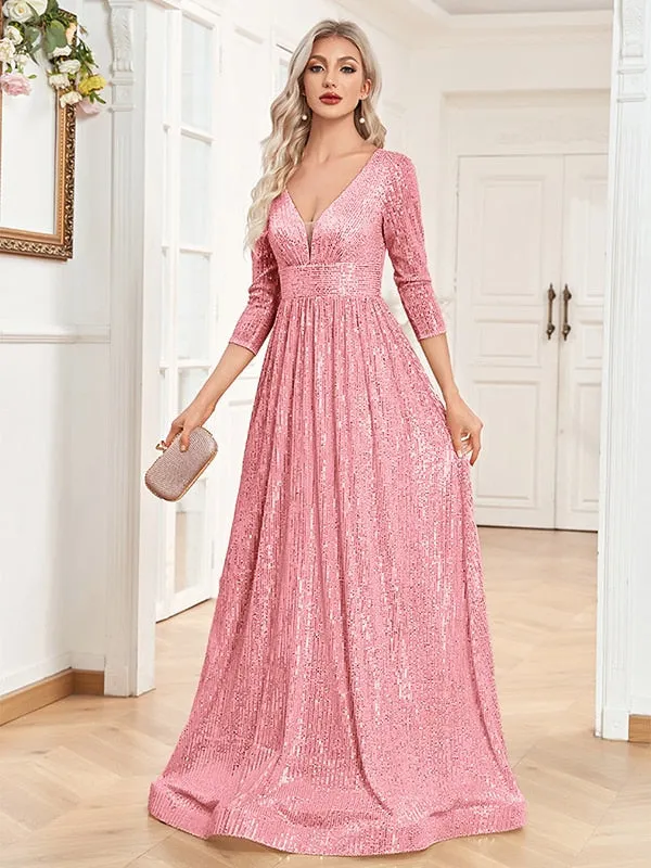 Love Me More Women's Beading Prom Gown