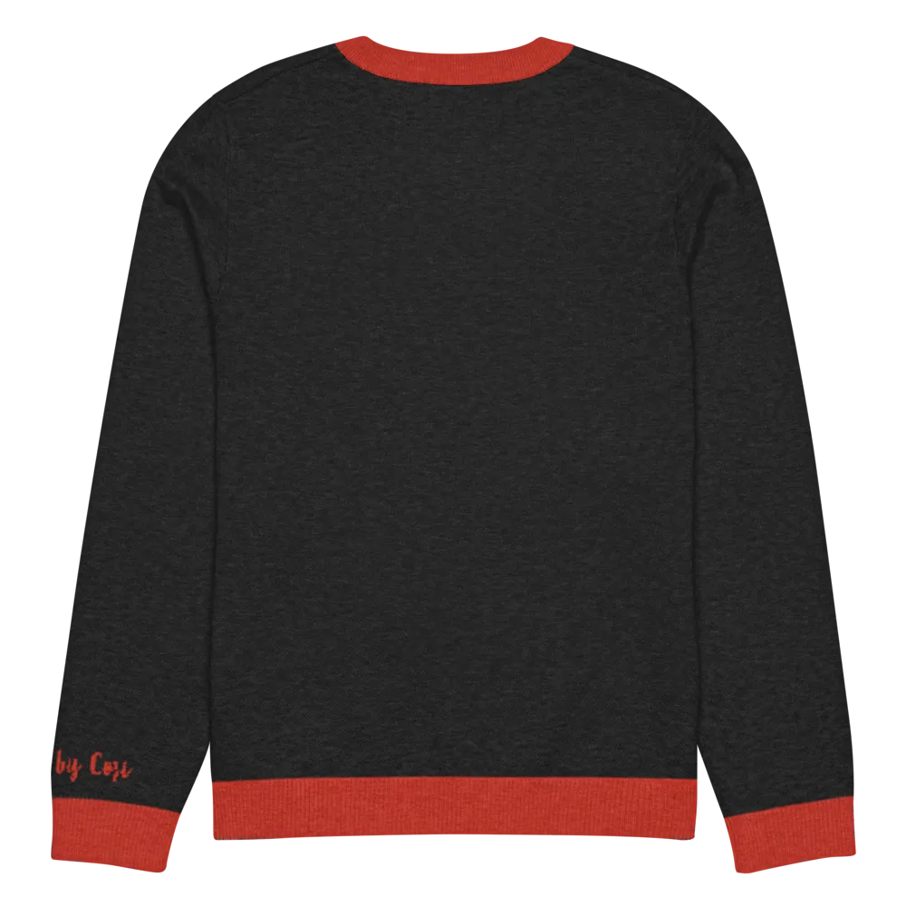 Monogram Letter Personalized Knit Sweater
