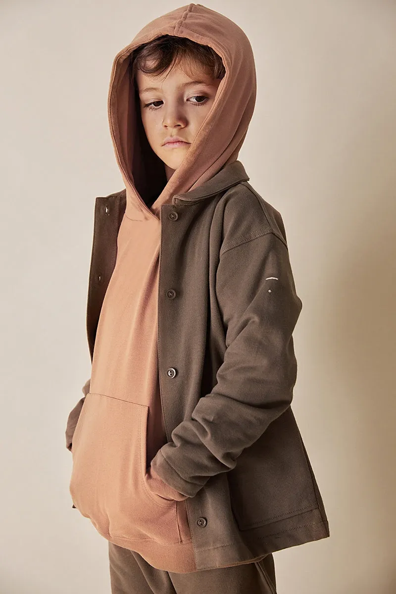 Organic Kapuzenpullover "Hoodie Biscuit", 3-4J & 9-10J