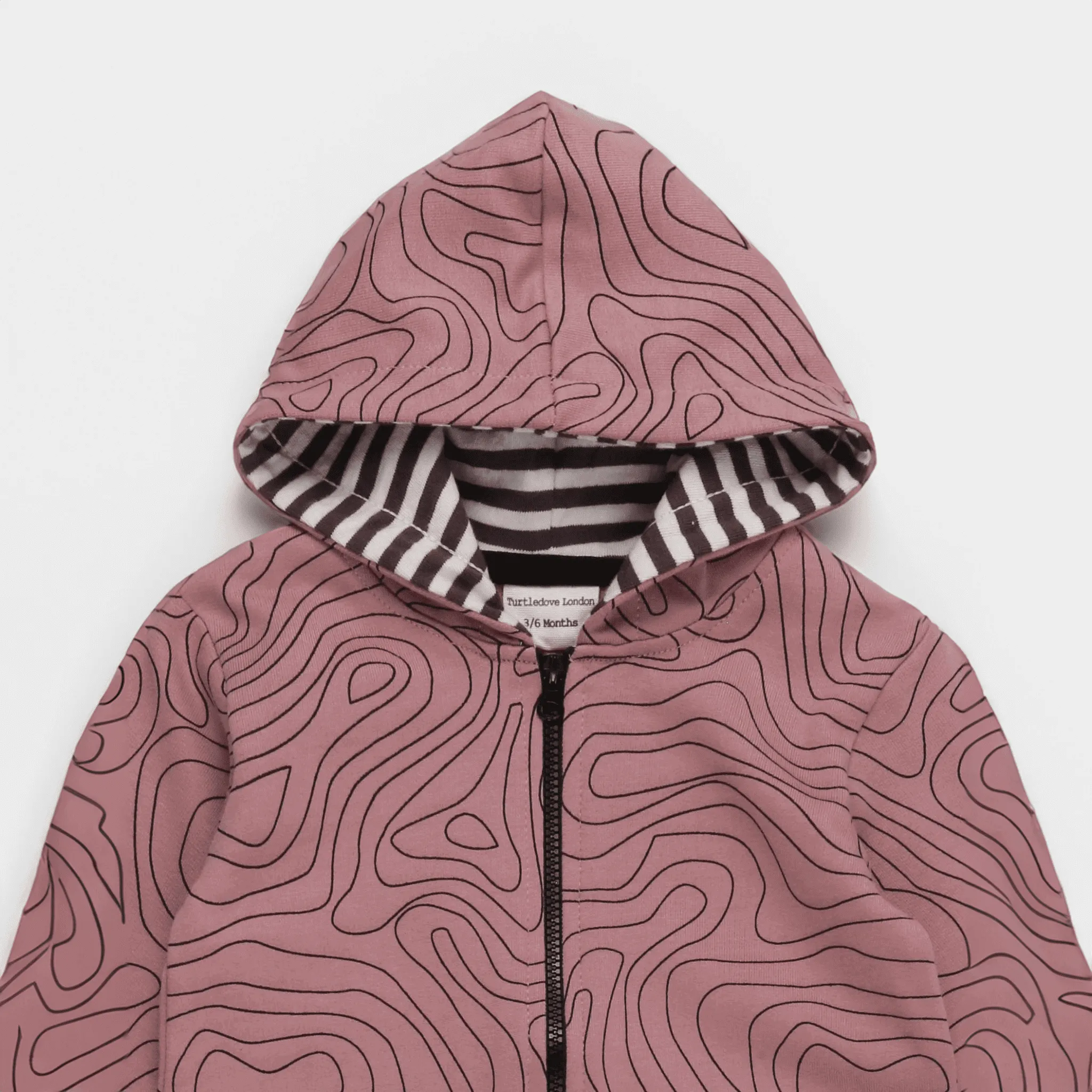 Overall mit Kontour-Print
