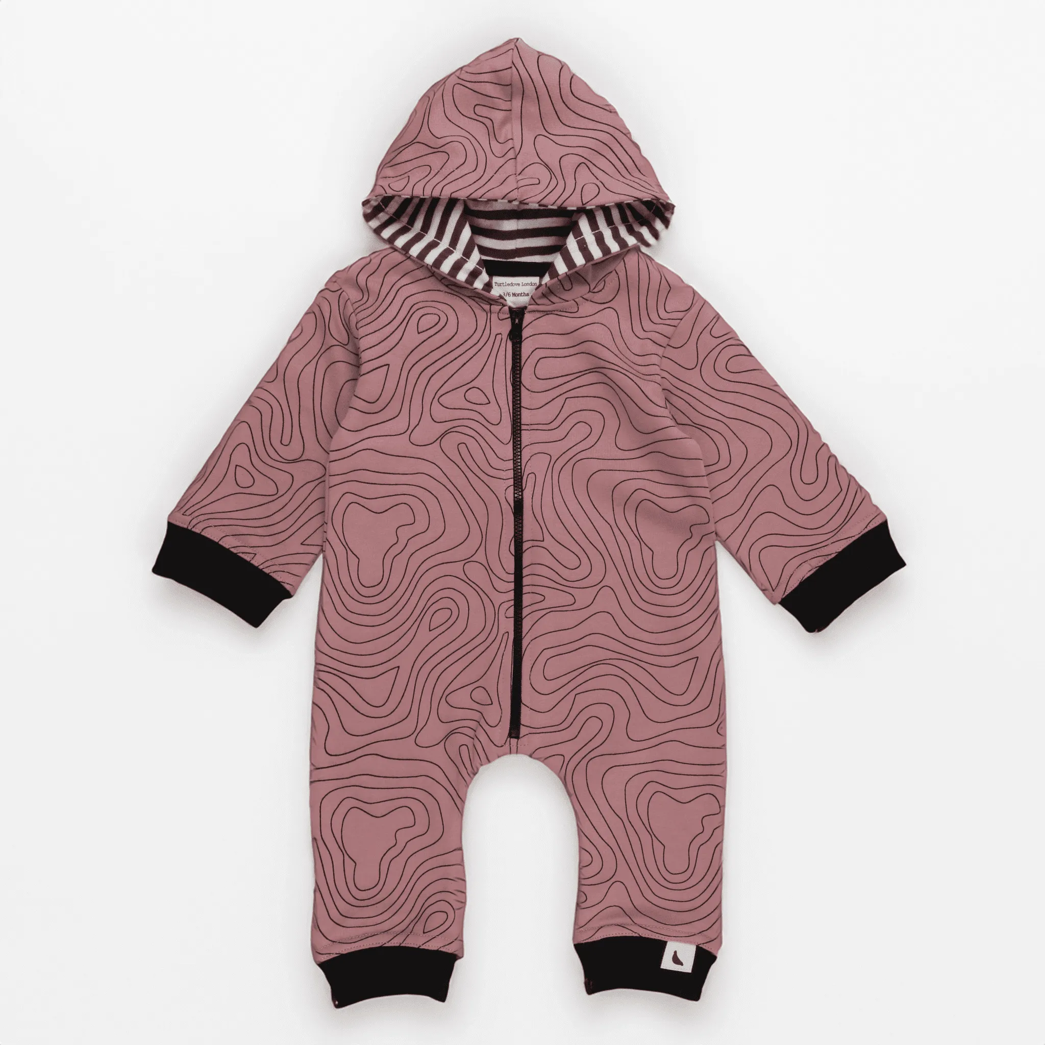 Overall mit Kontour-Print