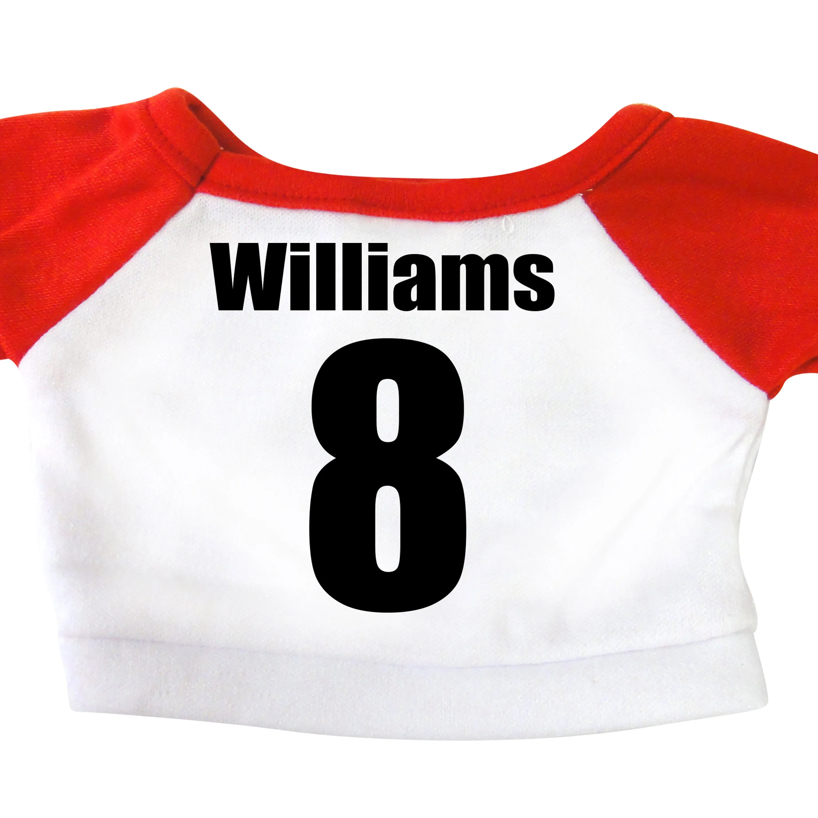 Personalized Lacrosse Teddy Bear - 13" Bonny Bear
