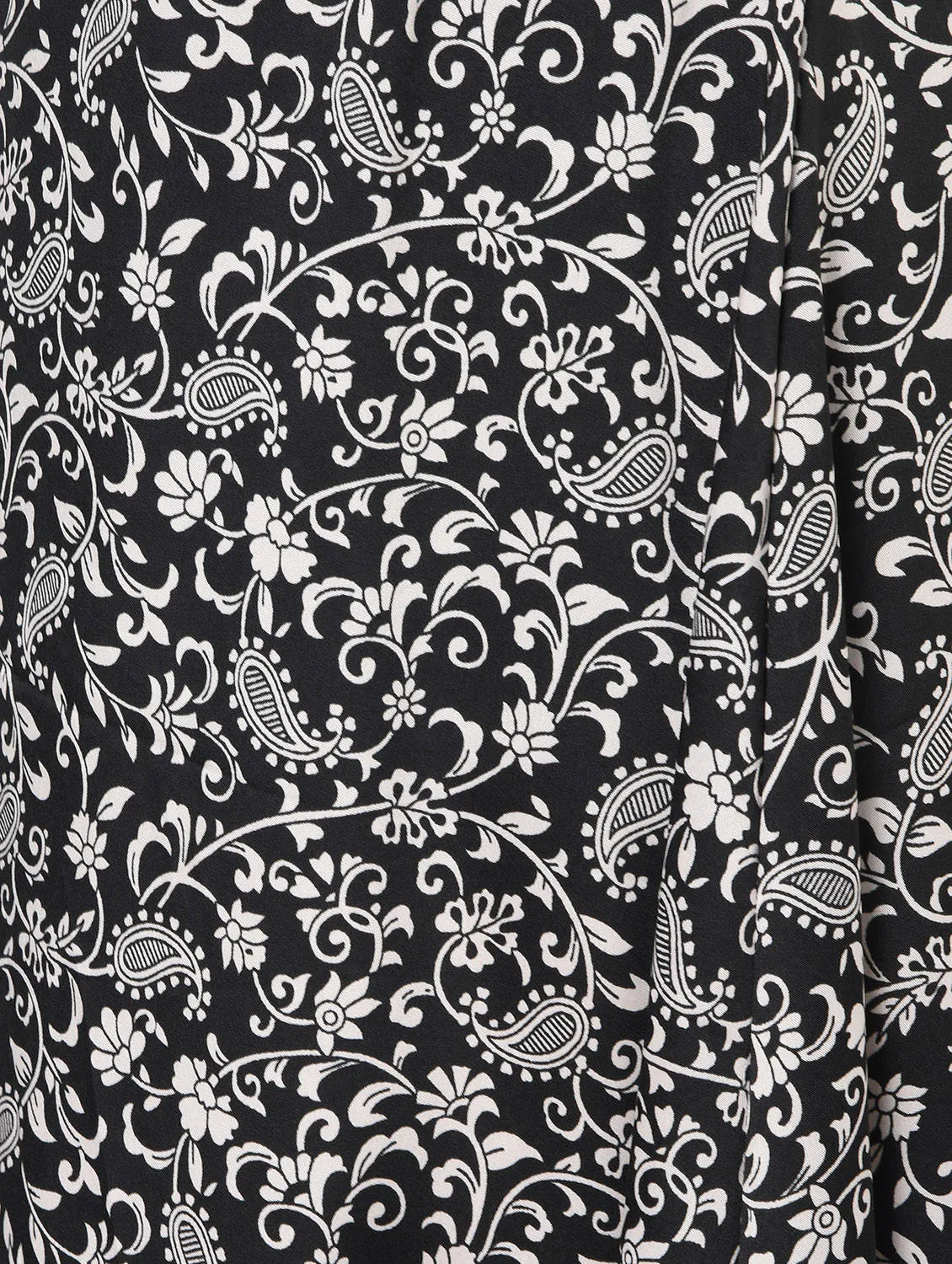 Round neck floral maxi dress