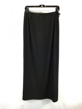 Skirt Maxi By Msk In Black & Silver, Size: M