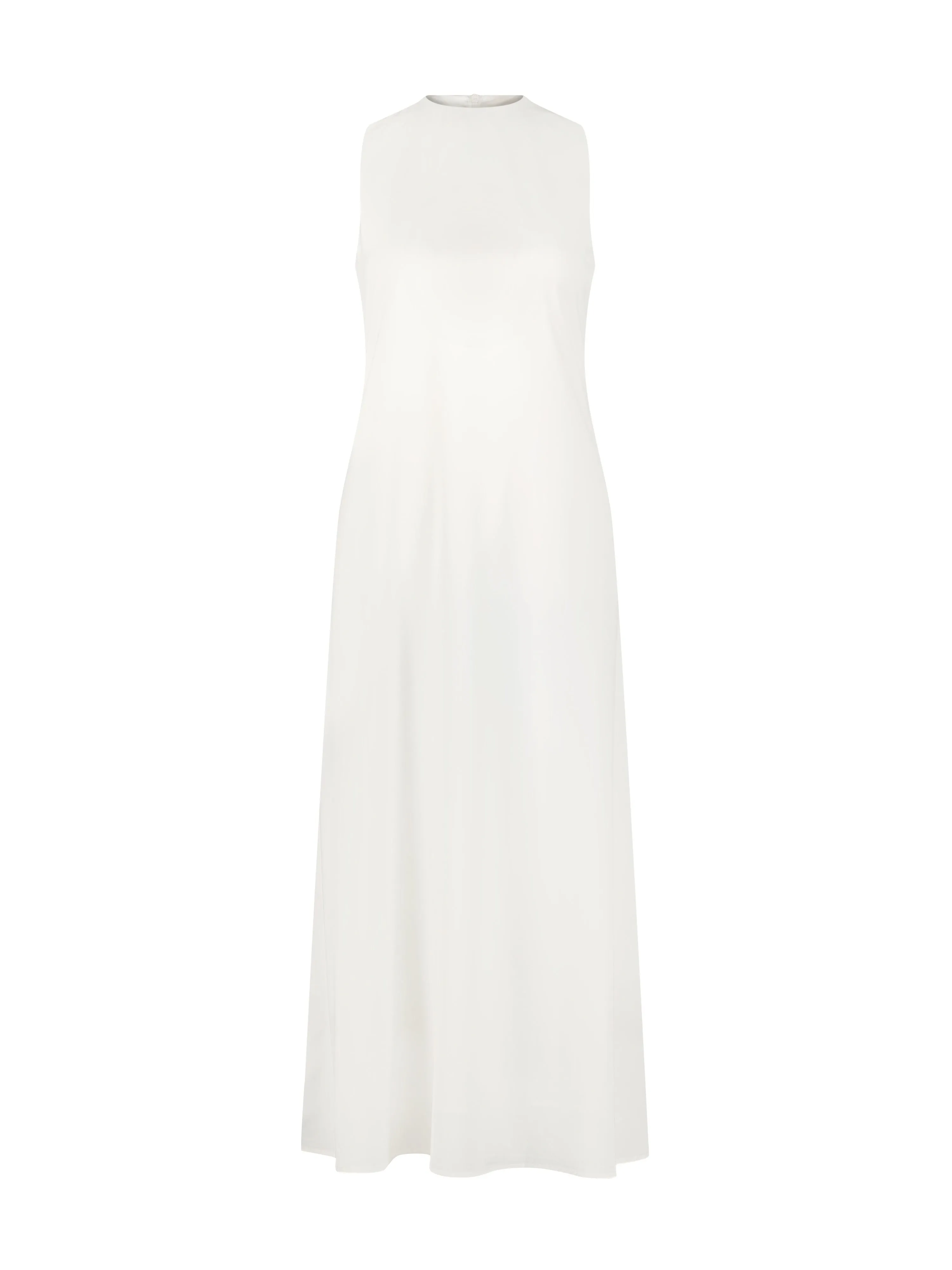Slip Dress Closed Neck