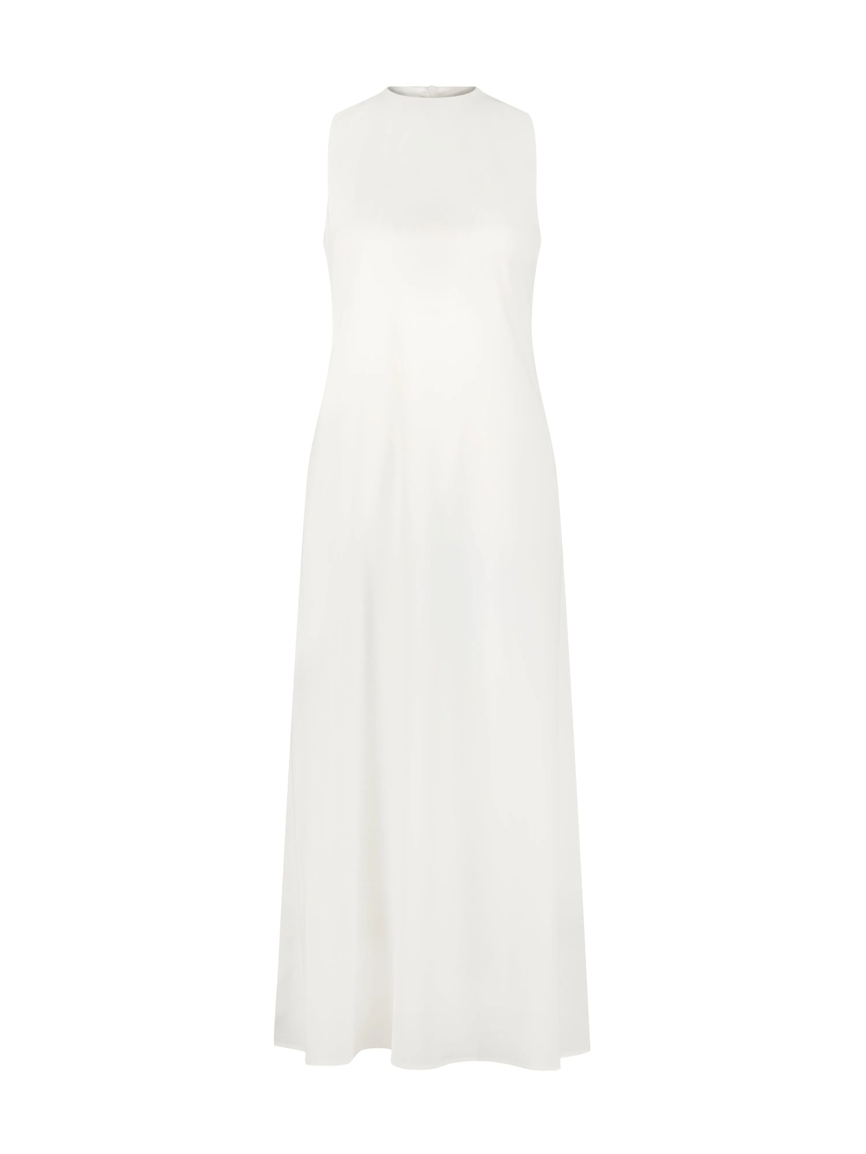 Slip Dress Closed Neck