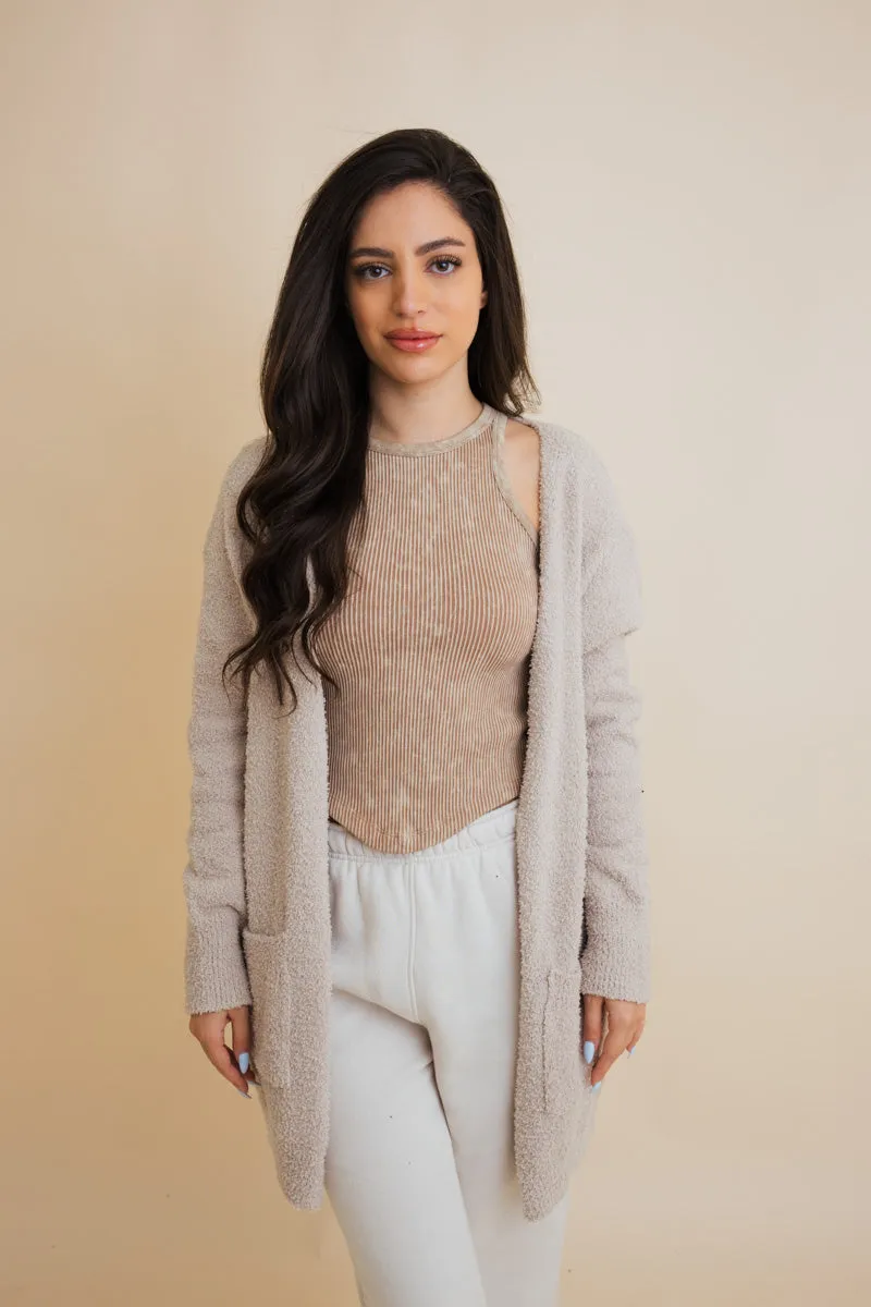 Soft & Chic Boucle Bliss Cardigan