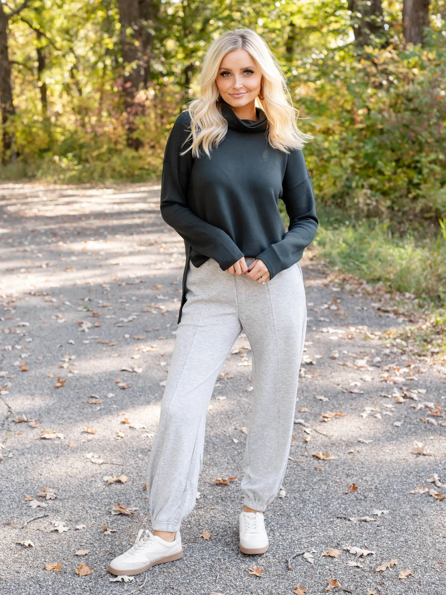 SPANX Air Essentials Mock Neck Tunic
