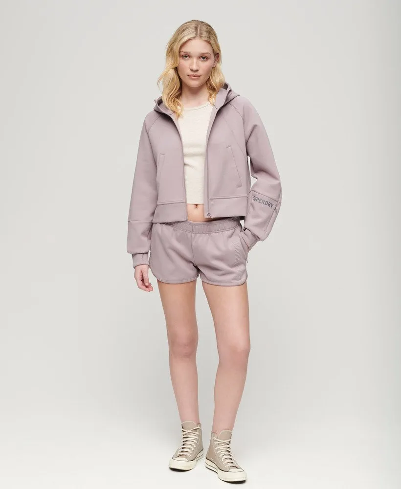 Sport Tech Zip Hood | Quail Purple
