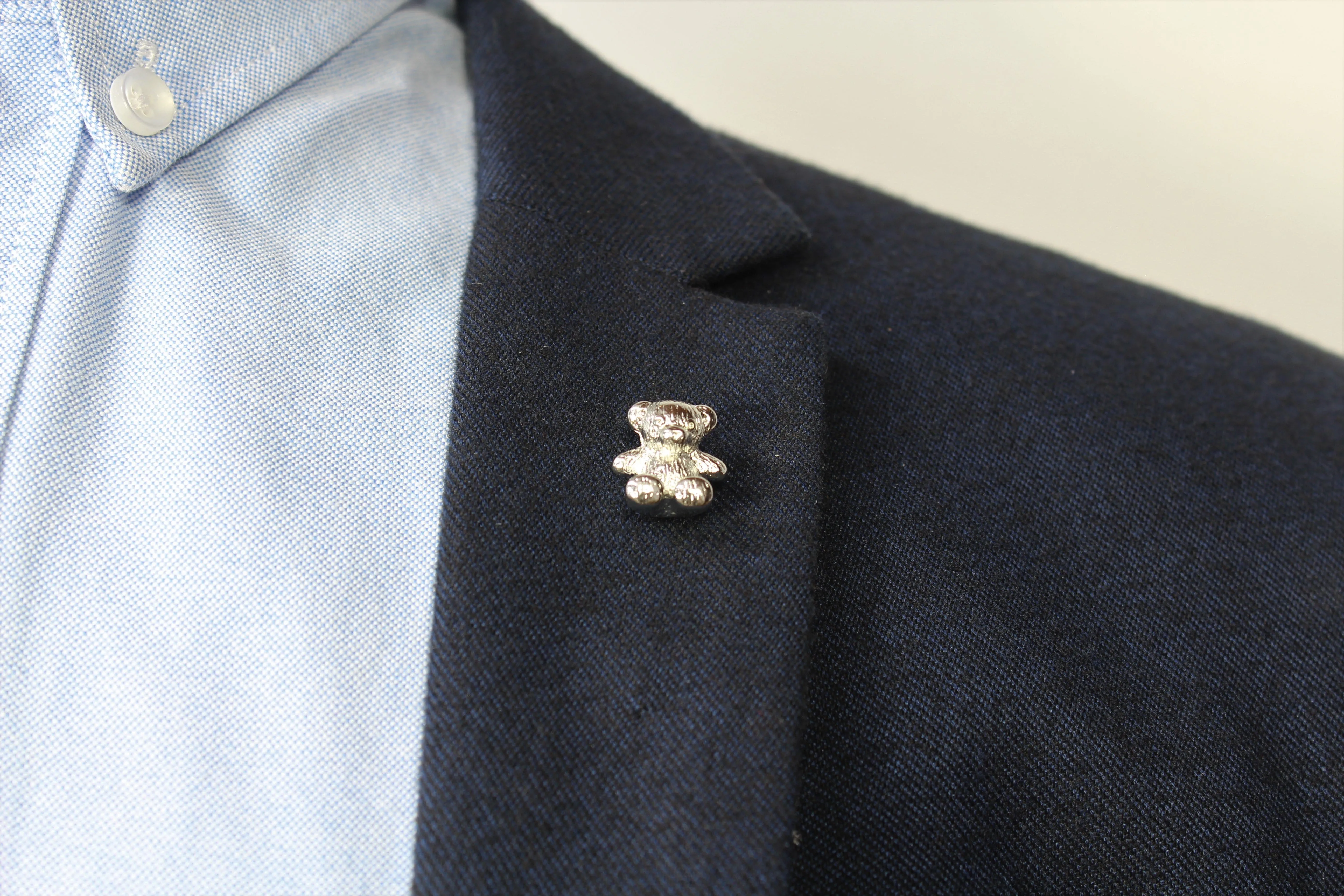 Teddy Bear Lapel Pin