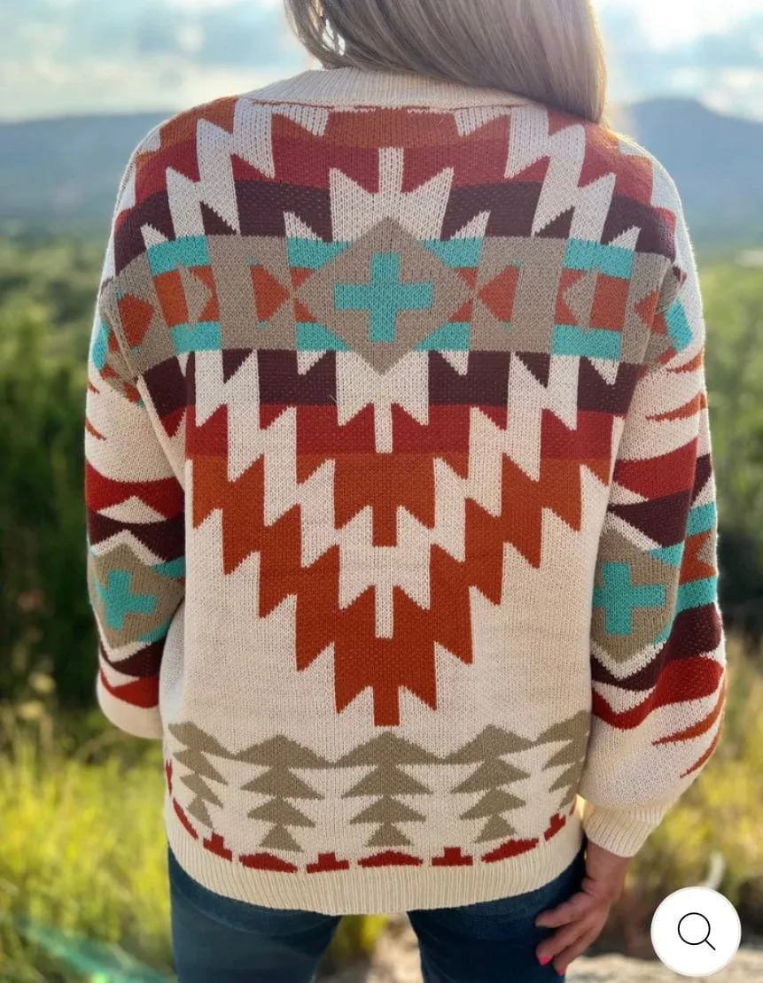The Fall Arizona Aztec Days Sweater