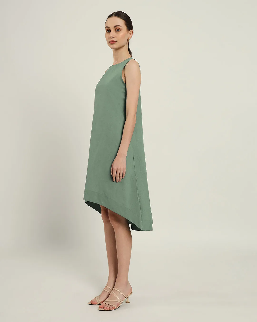 The Odesa Mint Cotton Dress