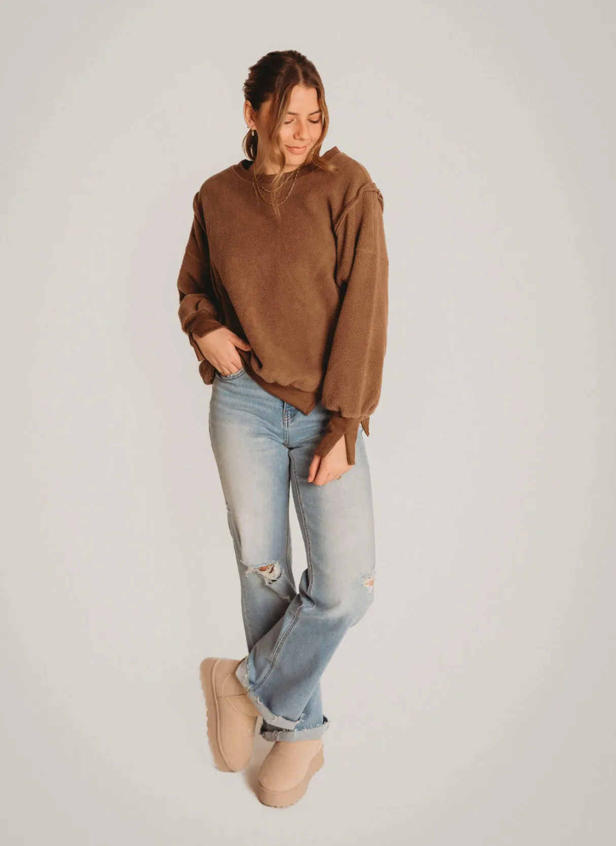 The Teddy Crewneck Sweatshirt