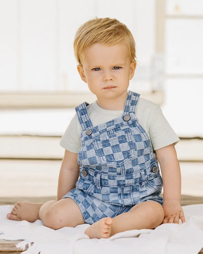 THE WATERHOLE CHECK DENIM OVERALL