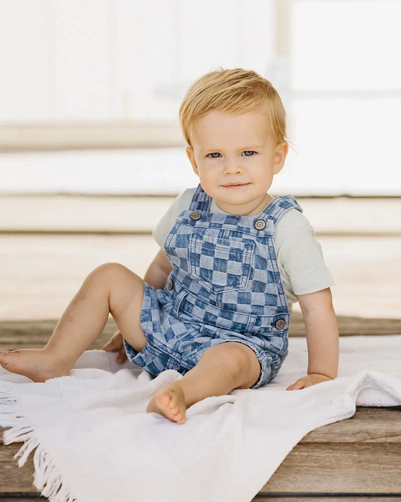 THE WATERHOLE CHECK DENIM OVERALL