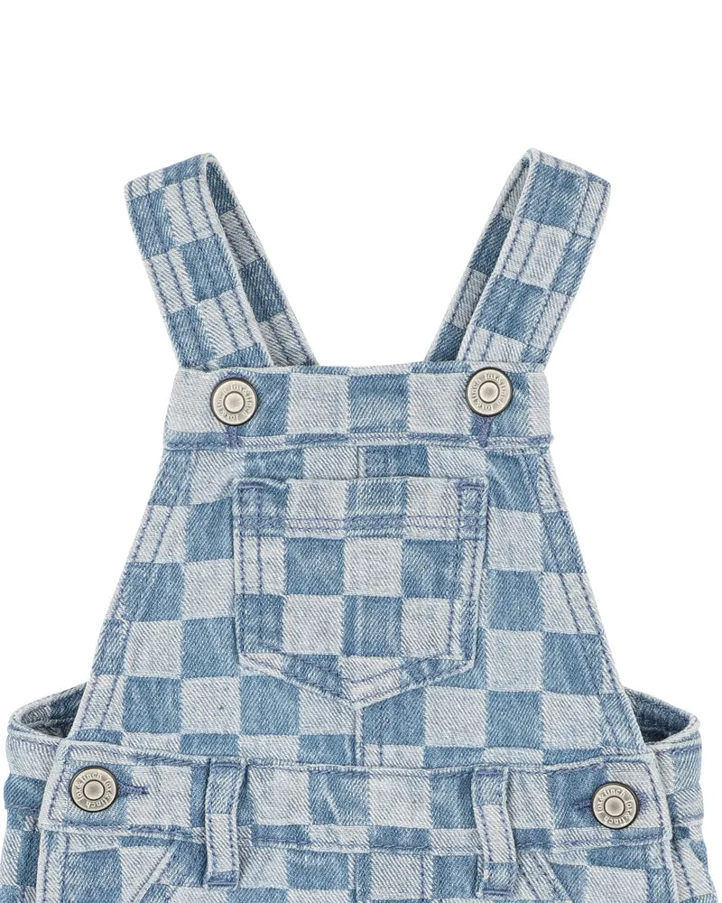 THE WATERHOLE CHECK DENIM OVERALL
