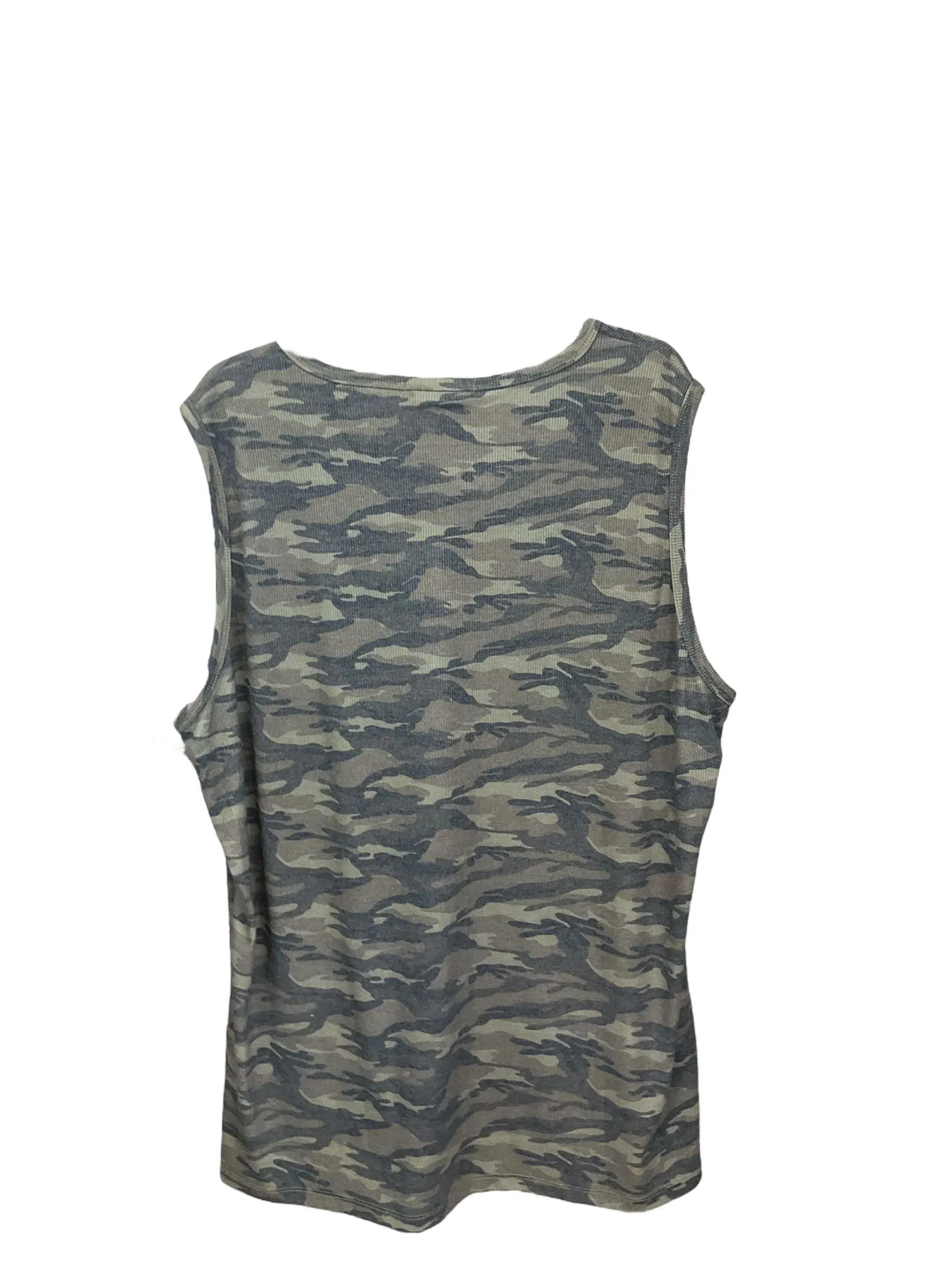 Tunic Sleeveless By Clothes Mentor In Camouflage Print, Size: 3x