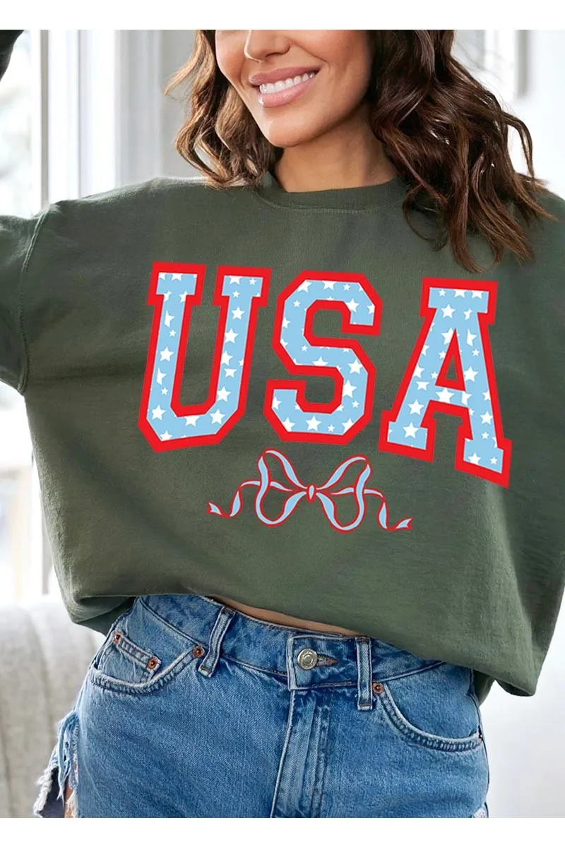 USA Fleece Sweatshirt