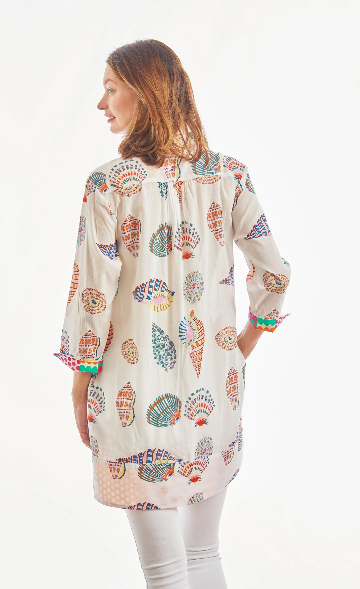 Vail Tunic - Multi Colored Seashells