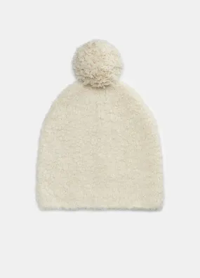 Vince - Teddy Pom Beanie Sandalwood