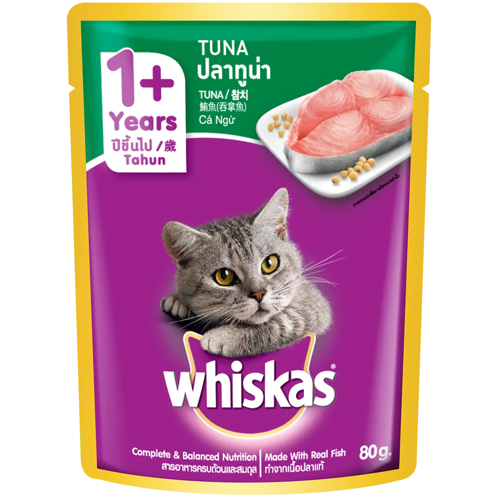 Whiskas Pouch Tuna 80g