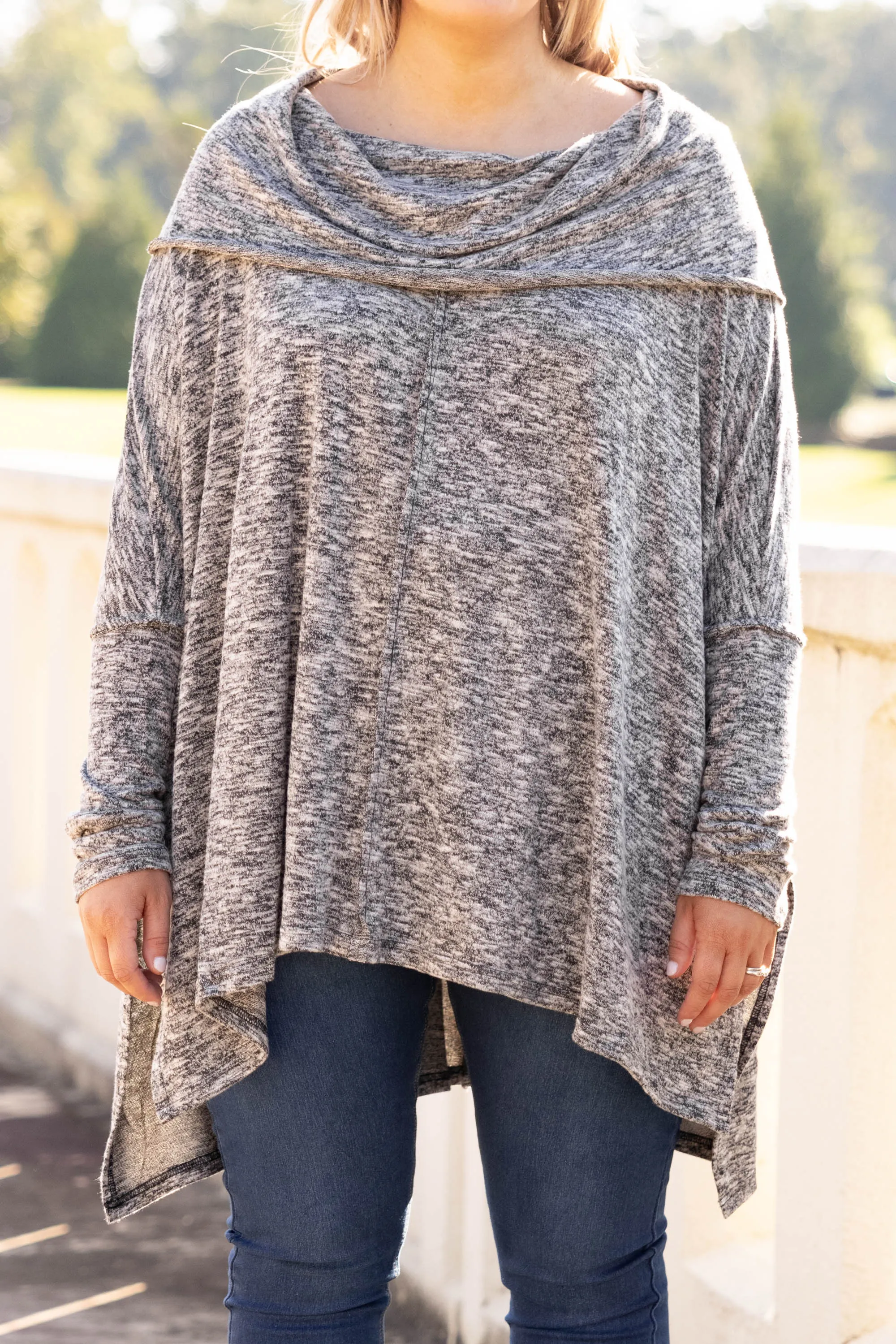 Winter Resort Tunic, Black